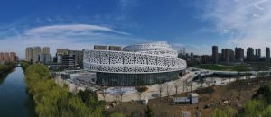 运河大剧院贴上“窗花”，今年3月主体竣工，未来可欣赏高雅艺术演出