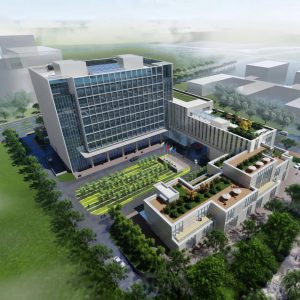 大丰杭州文创总部项目喜结金顶